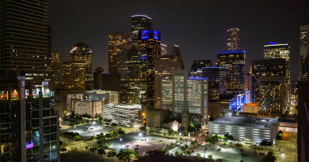 6. Space Center Houston Galaxy Lights