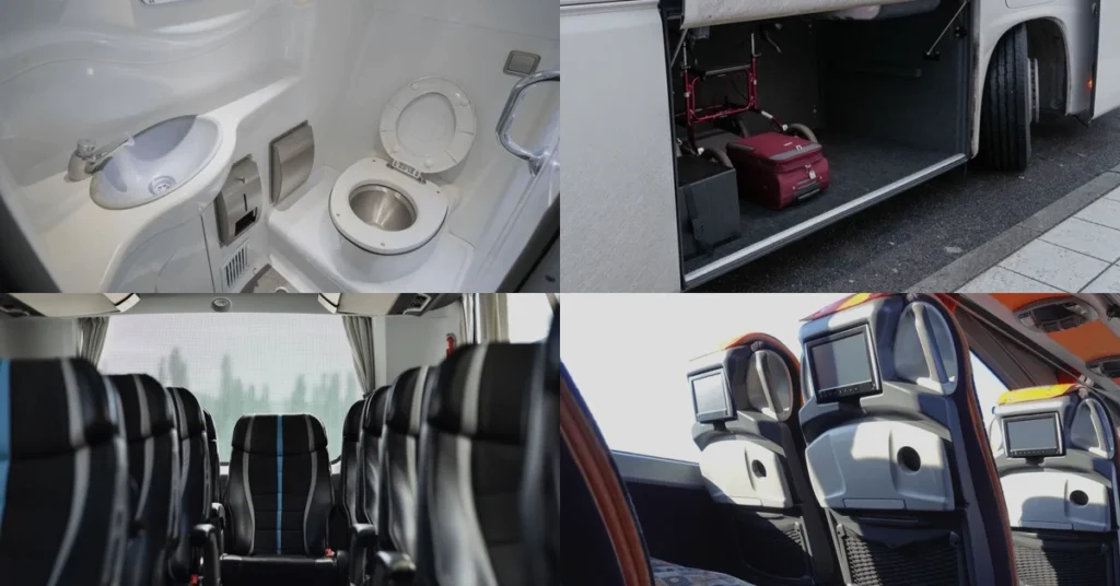 Inside a Charter Bus: Amenities and Comfort