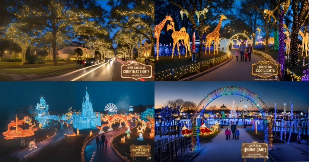 Top Places to See Christmas Lights in Houston 2025