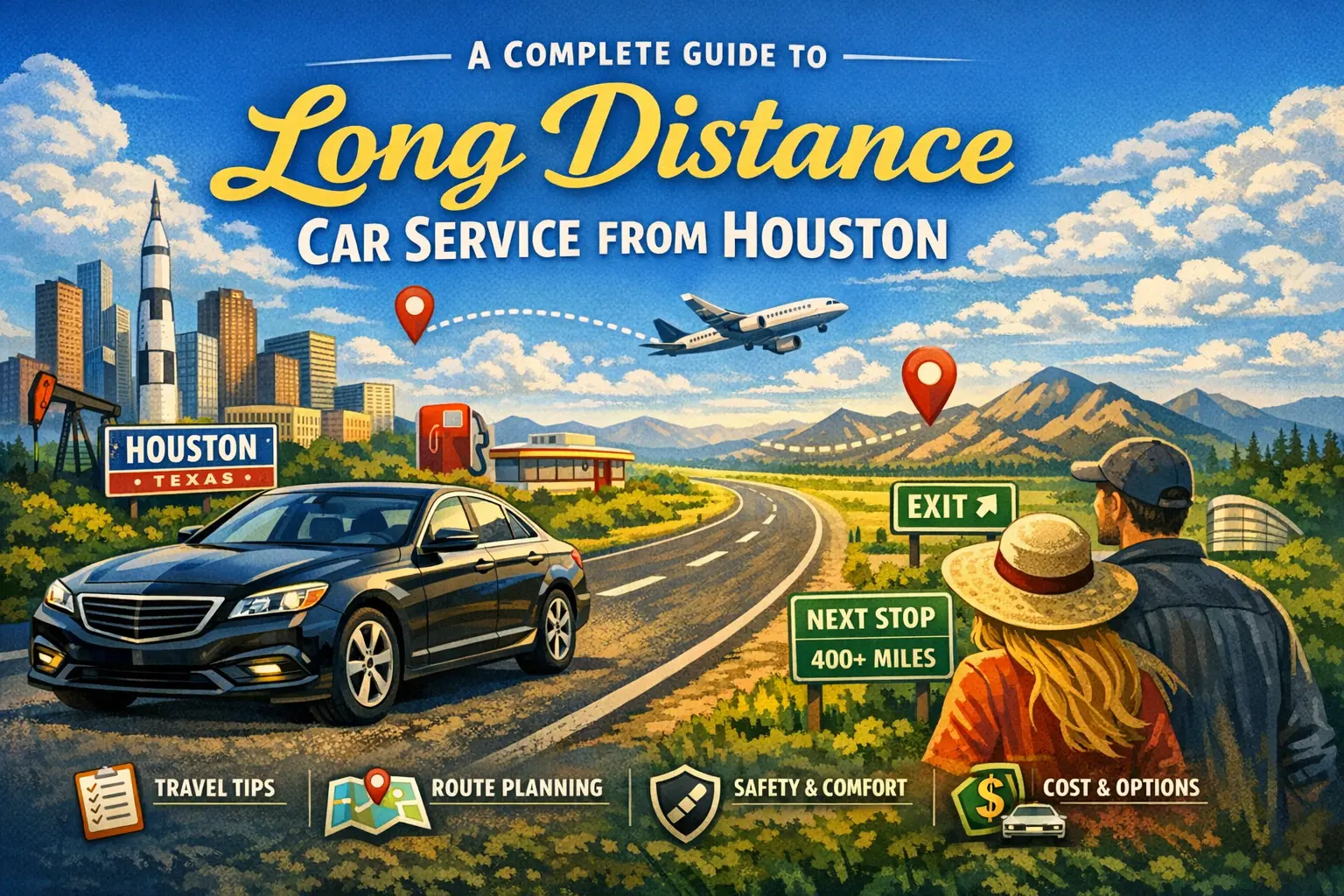 A Complete Guide to Long Distance Car Service from Houston