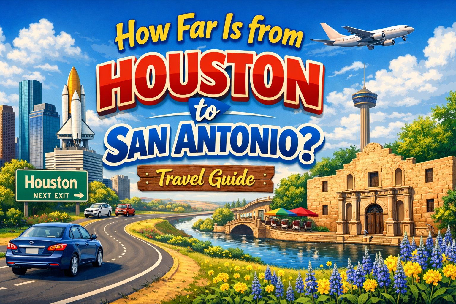 How Far Is from Houston to San Antonio – Travel Guide