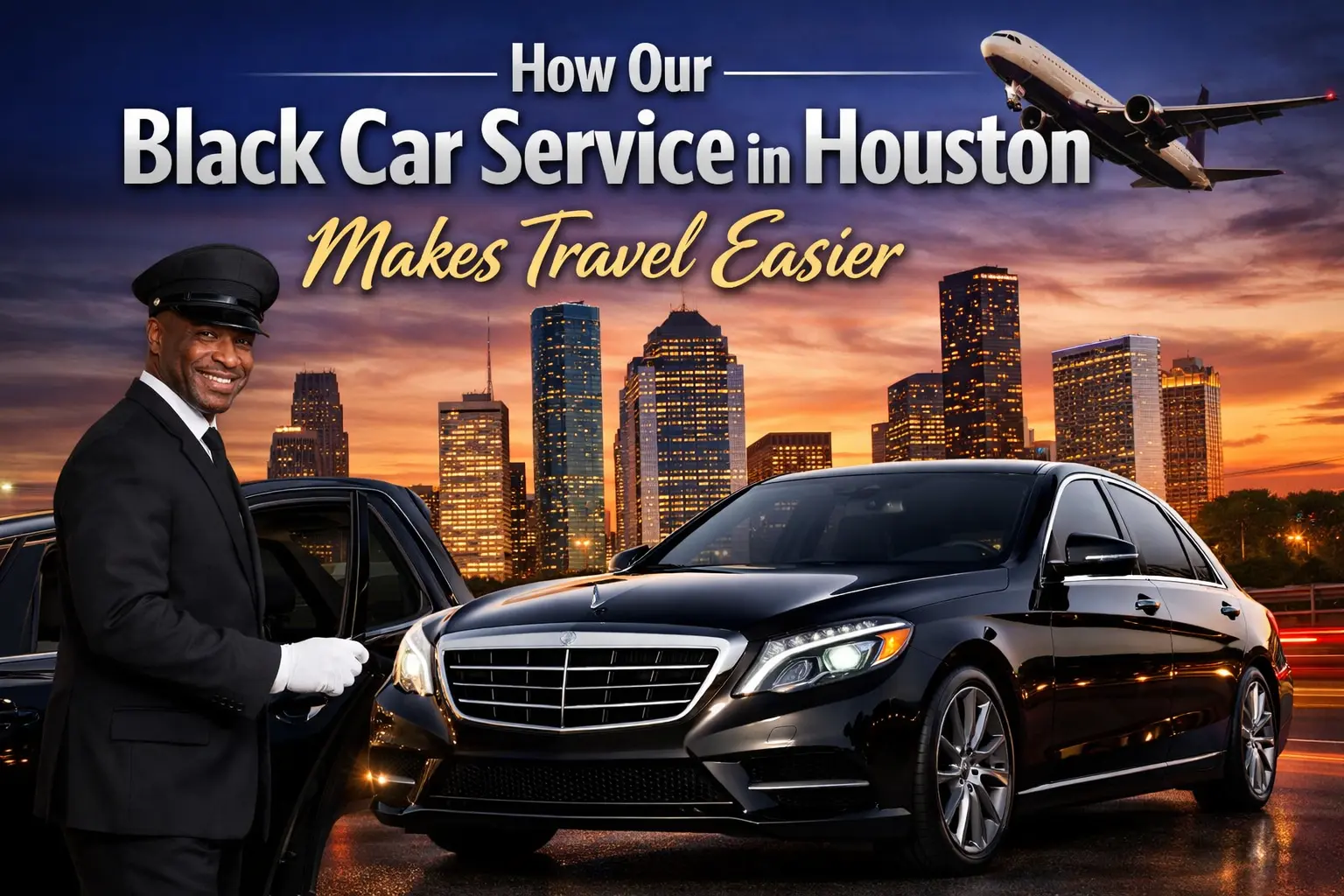 How Our Black Car Service in Houston Makes Travel Easier