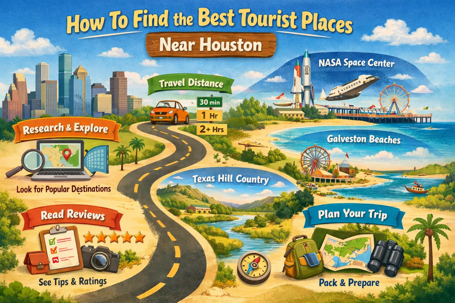 How To Find the Best Tourist Places Near Houston