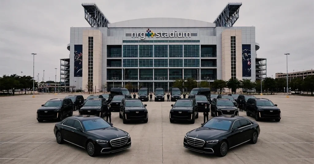 Our Premium Transportation Services to or from NRG Stadium, Houston