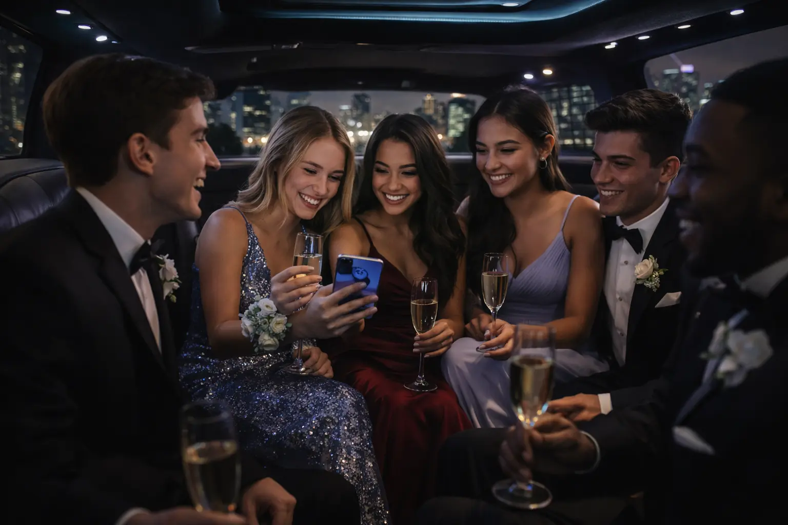 Features of Our Prom Party Buses