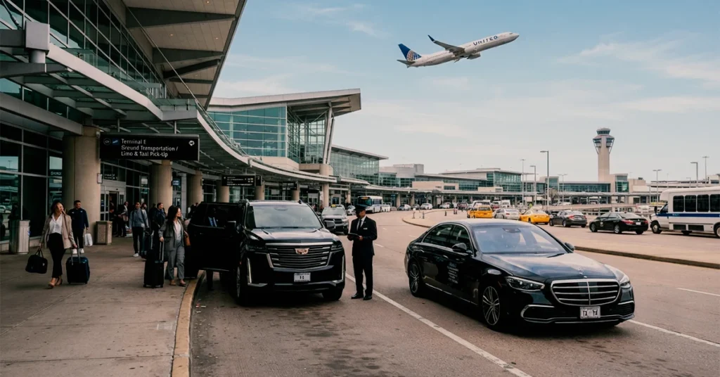 Ground Transportation at Houston Airport Terminals