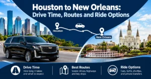 Houston to New Orleans: Drive Time, Routes and Ride Options
