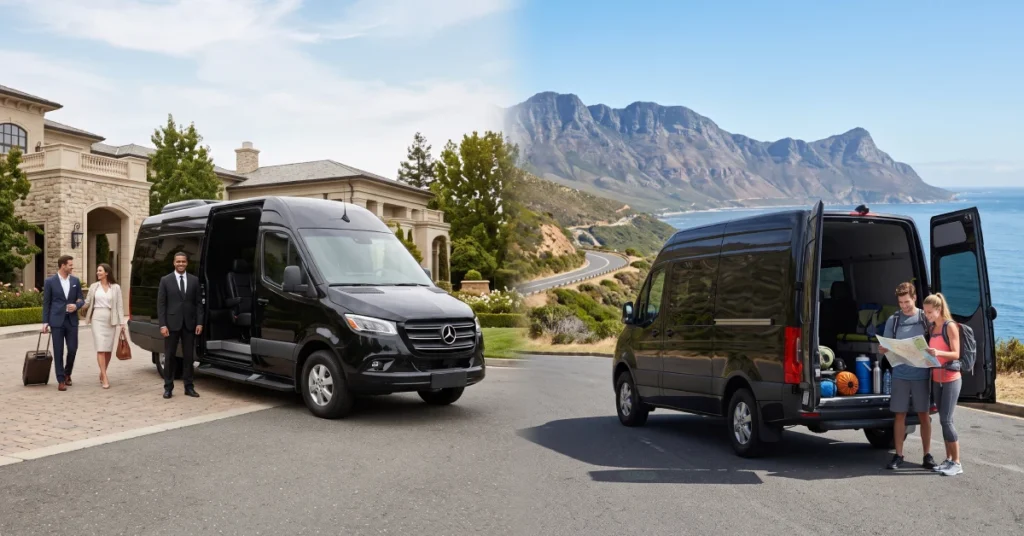 Sprinter Van With Driver vs. Self-Drive Rental