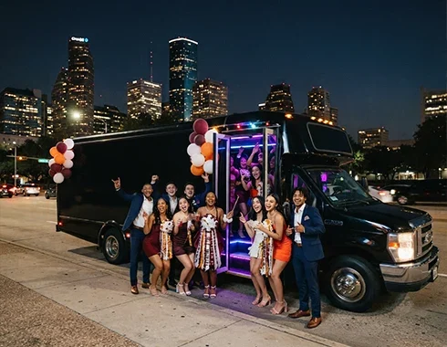 Houston Homecoming Party Bus Services