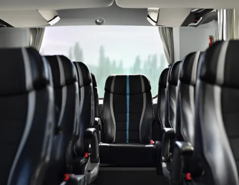 Luxury charter bus rentals in Houston